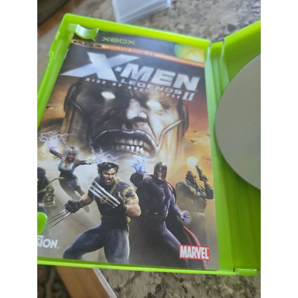 X-Men Legends II: Rise of Apocalypse (Microsoft Xbox, 2005) CIB W/ Manual Tested